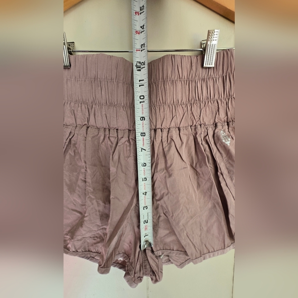 FP Movemeny Elegant High Waist Lavender Shorts-Size M - Picture 5 of 7